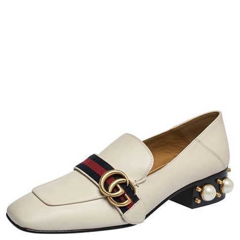 white gucci womens shoes heels|gucci heels size 10.